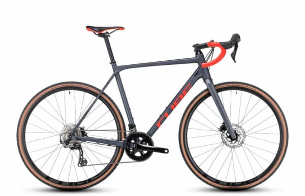 Cube Cross Race Pro grey´n´red 2023 28"; Diamant