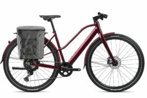 Orbea VIBE MID H10 EQ Metallic Dark Red (Gloss) 2023 28"; 248 Wh Trapez