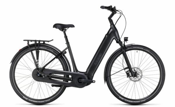 Cube Supreme Hybrid EX 625 grey´n´black 2023 28"; 625 Wh Wave