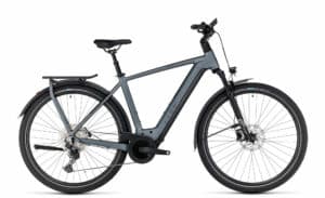 Cube Kathmandu Hybrid Pro 750 flashgrey´n´metal 2023 28"; 750 Wh Diamant