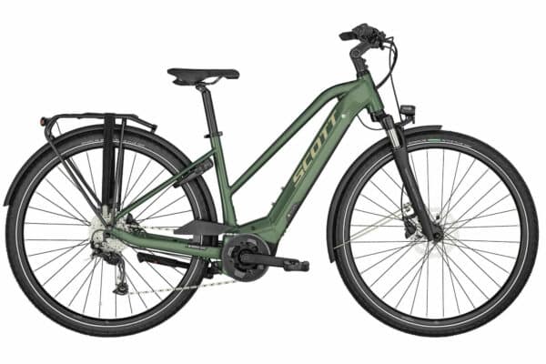 Scott Sub Active eRIDE 10 Lady Malachite Green 2023 28"; 500 Wh Trapez