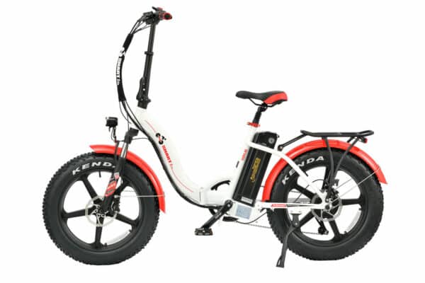 SMARTbike NEXUS 4.0 weiß-rot 2023 20"; 690 Wh Wave