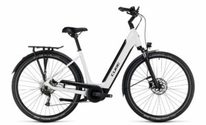 Cube Supreme Sport Hybrid ONE 500 white´n´black 2023 28"; 500 Wh Wave