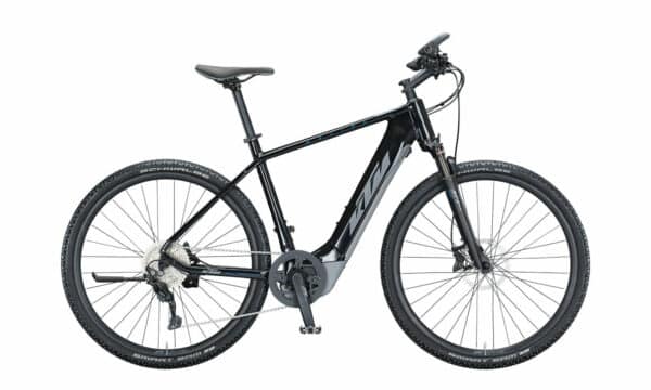 KTM MACINA CROSS 620 Metallic Black ( Grey Blue ) 2021 28"; 625 Wh Diamant