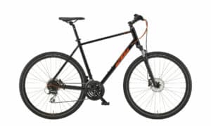 KTM X-LIFE TRACK black (orange+silver) 2022 28"; Diamant