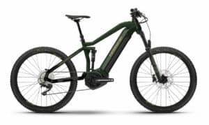 Haibike ALLTRAIL 4 matte green/metal gold/black 2022 27