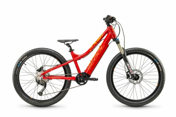 S'COOL e-troX race Red/Orange 2023 24"; 252 Wh Diamant