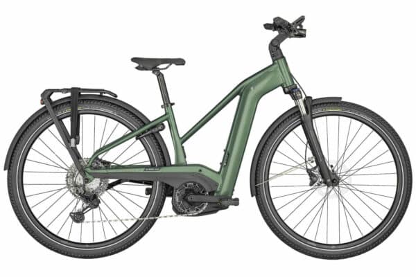 Scott Sub Sport eRIDE 10 Lady Malachite Green 2023 28"; 750 Wh Trapez