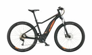 KTM MACINA RIDE 591 LTD black matt (orange) 2023 29"; 500 Wh Diamant