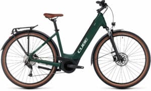 Cube Touring Hybrid ONE 625 darkgreen´n´green 2023 28"; 625 Wh Wave