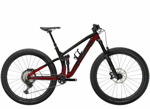 Trek Fuel EX 9.8 XT Raw Carbon/Rage Red 2021 29"; Diamant