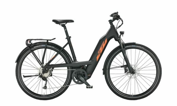 KTM MACINA SPORT 510 black matt (orange+grey) 2022 28"; 500 Wh Wave