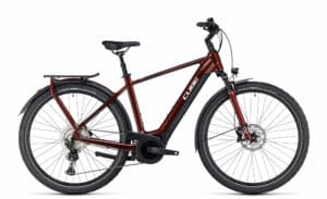 Cube Touring Hybrid EXC 625 red´n´white 2023 28"; 625 Wh Diamant