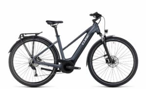 Cube Touring Hybrid ONE 500 grey´n´white 2023 28"; 500 Wh Trapez