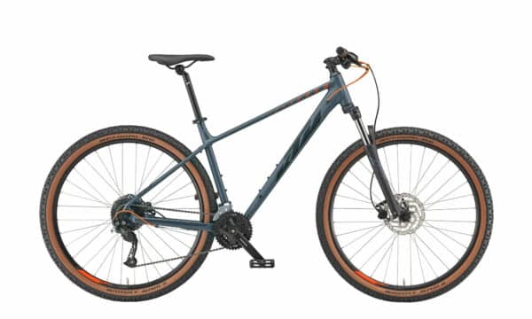 KTM CHICAGO 291 metallic grey matt (black+orange) 2023 29"; Diamant