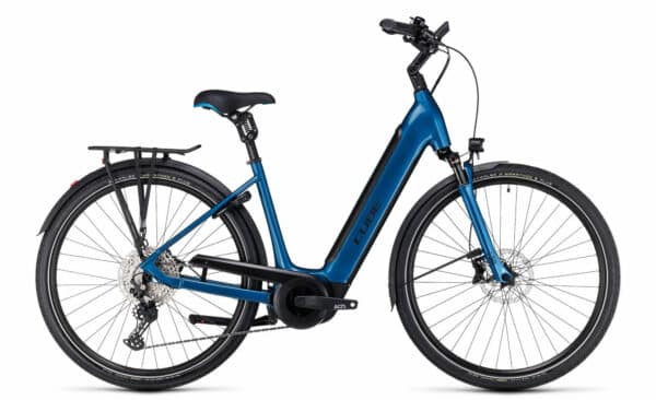 Cube Supreme Sport Hybrid EXC 625 blue´n´black 2023 28"; 625 Wh Wave