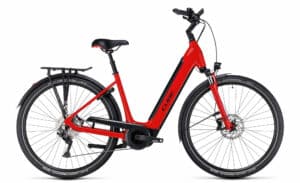 Cube Supreme Sport Hybrid Pro 625 red´n´black 2023 28"; 625 Wh Wave