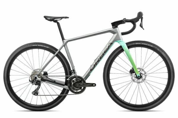 Orbea Terra M30TEAM Stone Silver (Matt)-Ice Green (Gloss) 2023 28"; Diamant